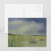 Landschapsschilderkunst  briefkaart (Voorkant / Achterkant)