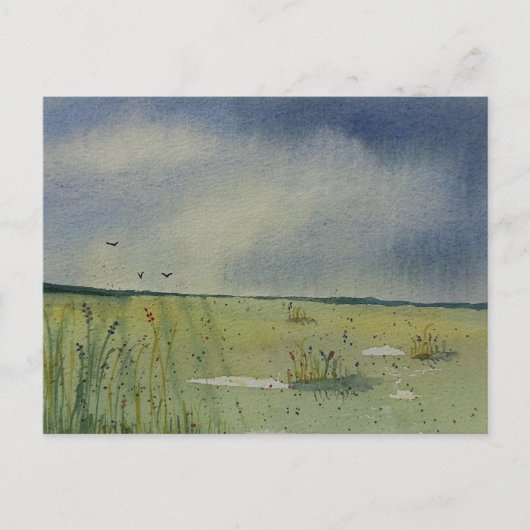 Landschapsschilderkunst  briefkaart (Voorkant)