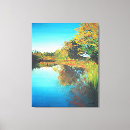 Landschapsschilderkunst Canvas Afdruk