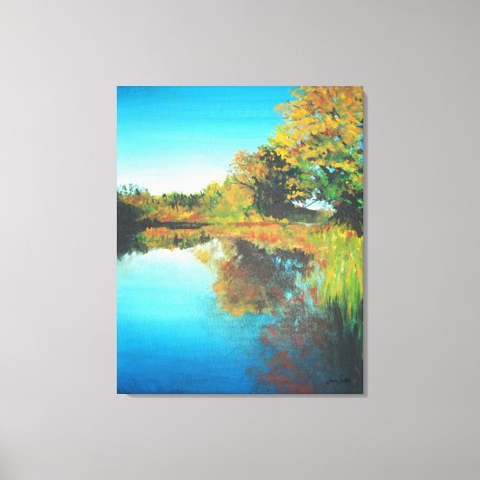 Landschapsschilderkunst Canvas Afdruk (Voorkant)