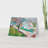 Landschapsschilderkunst Edward Munch Expressionist Kaart (Voorkant)