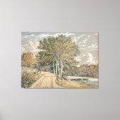 landschapsschilderkunst Harlem River Canvas Afdruk (Voorkant)