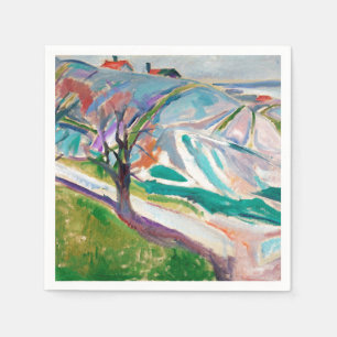 Landschapsschilders Edward Munch Expressionist Art Servet