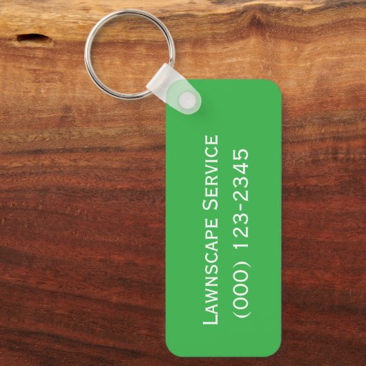 Landschapsservice bewerkbaar sleutelhanger (Voorkant)