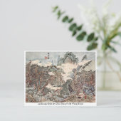 Landschapsstijl van Chao Meng-Fu door Wang Sh � mi Briefkaart (Staand voorkant)