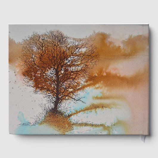 Landschapsstructuur Kunstvakantie Gastenboek (Achterkant)