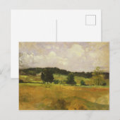 Landschapsstudie Briefkaart (Voorkant / Achterkant)