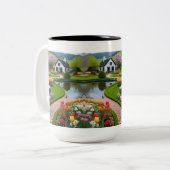 landschapstuinlandschap tweekleurige koffiemok (Voorkant links)