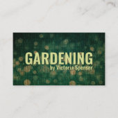 Landschapstuinman voor commercieel vastgoed visitekaartje (Voorkant)