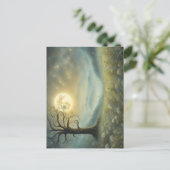 Landschapsverdrinking Briefkaart (Staand voorkant)