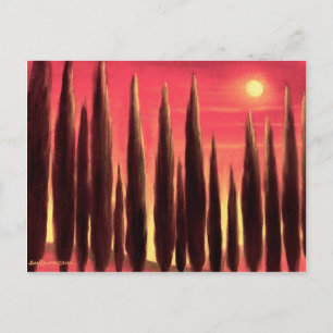 Landschapsverf in Toscane - Meervoudig Briefkaart