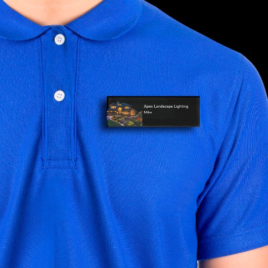 Landschapsverlichting Elektricien Personeelsnaam T Naambadge