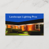 Landschapsverlichting Modern Two Side Visitekaartje (Voorkant)