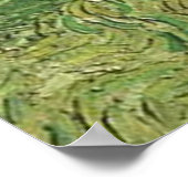 Landschapsvervoer met trein door Vincent van Gogh Poster (Hoek)