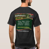 Landschapsverzorging gras voor het snijden van T-s T-shirt (Achterkant)