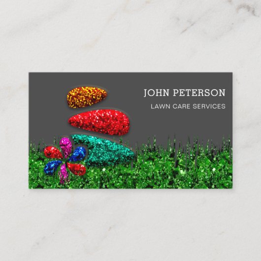 Landschapsverzorging in dagbouw Aangepaste Logo Visitekaartje (Voorkant)