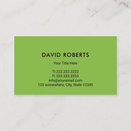 Landschapsverzorging in dagbouw visitekaartje (Achterkant)