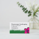 Landschapsverzorging in gras Visitekaartje 2 (Staand voorkant)