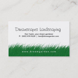 Landschapsverzorging in gras Visitekaartje 3