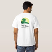  landschapsverzorging t-shirt (Achterkant volledig)