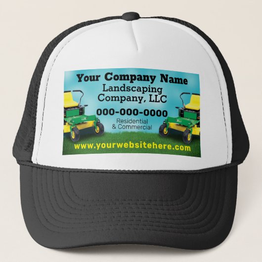 Landschapsverzorging Trucker Pet (Voorkant)