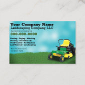 Landschapsverzorging Visitekaartje grassnijders (Achterkant)