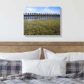 Landschapswater Canvas Afdruk (Insitu (Slaapkamer))