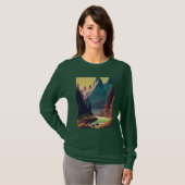 Landschapswater Natuur T-shirt (Voorkant volledig)
