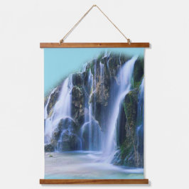 landschapswaterval hangend wandkleed