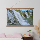 landschapswaterval hangend wandkleed (Slaapkamer)
