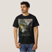  landschapswaterval in bergen door Moran T-shirt (Voorkant volledig)