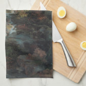 landschapswaterval in bergen door Moran Theedoek (Quarter Fold)