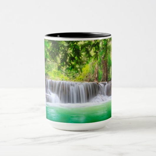 landschapswaterval mok (Midden)