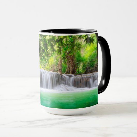 landschapswaterval mok (Voorkant rechts)