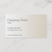 Landschapsweg tussen het landschap van de groene m visitekaartje (Achterkant)