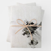 Landschapswerkdocument Sesshu Toyo Haboku-Sansui Inpakpapier Vel (In situ)