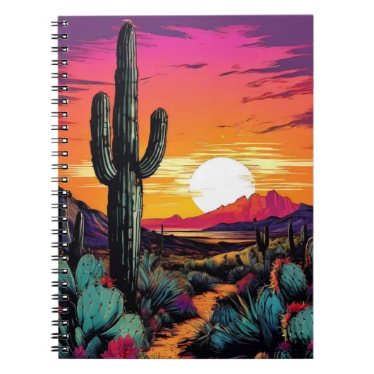 Landschapswoestijnkunst | Notitieboek Journal (Voorkant)