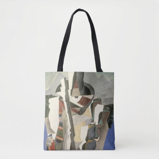 Landschapszakken van Rivera "Zapata" Tote Bag (Voorkant)