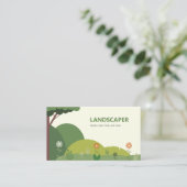 Landschef Visitekaartje (Staand voorkant)