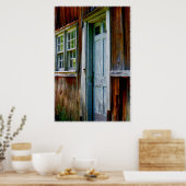 Landschotdeur Poster (Keuken)