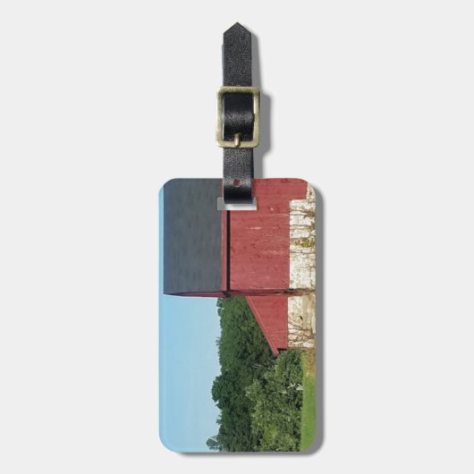 Landschuur Bagagelabel (Voorkant verticaal)