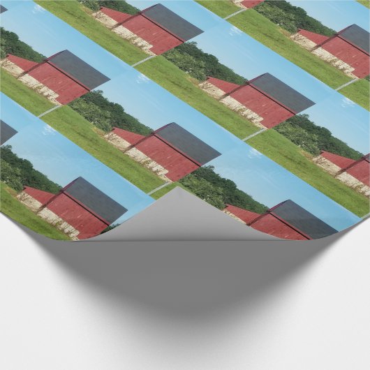 Landschuur Cadeaupapier (Hoek)