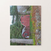 Landschuur in Connecticut Legpuzzel (Verticaal)