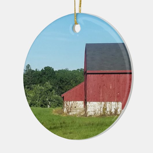 Landschuur Keramisch Ornament (Links)