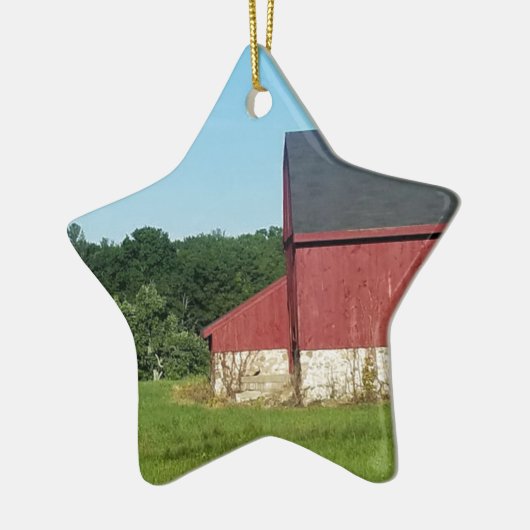 Landschuur Keramisch Ornament (Links)