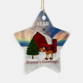 Landschuur Keramisch Ornament (Rechts)