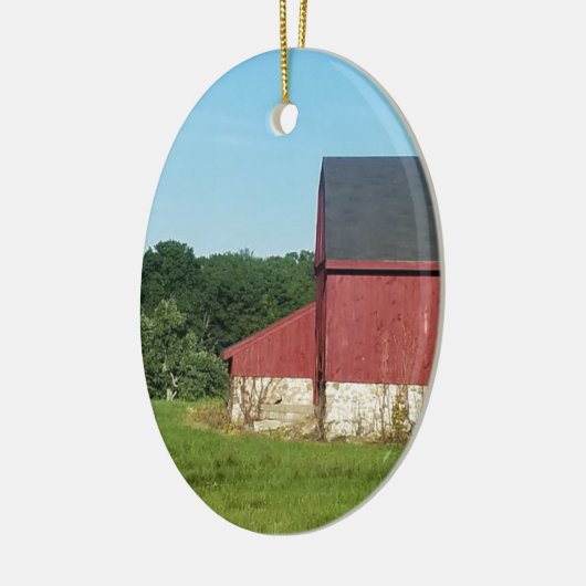 Landschuur Keramisch Ornament (Links)