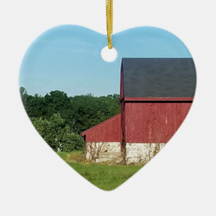Landschuur Keramisch Ornament