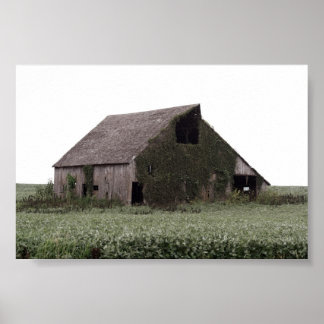 Landschuur Poster