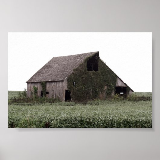 Landschuur Poster (Voorkant)